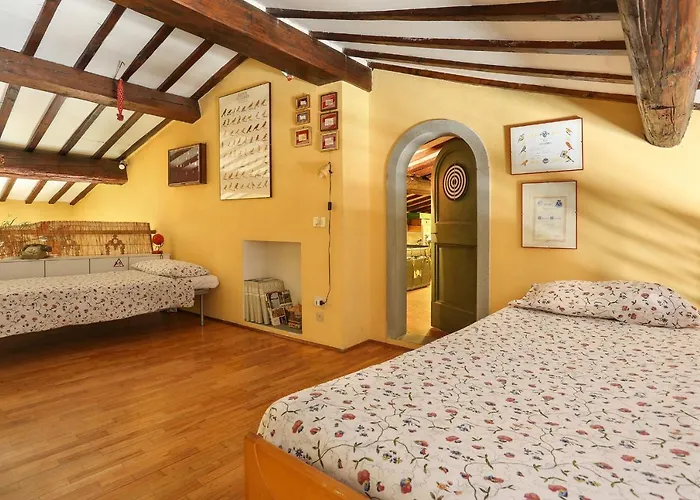 A Postcard View In A Vintage Apartment